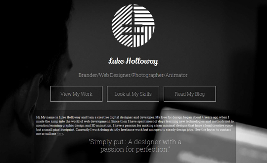 Luke Holloway Creative Designer